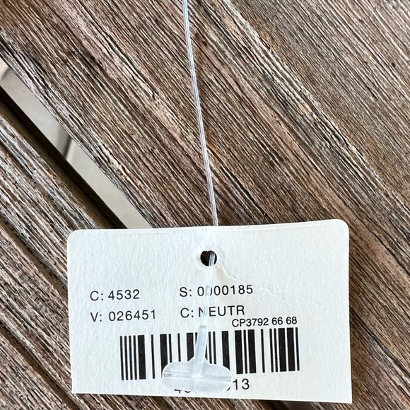 Anthropologie Linea Carta Language of Love Pleated Apron Cotton Linen Amour NWT - Picture 14 of 14